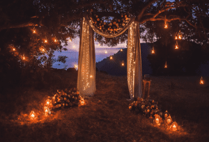 Svadbene dekoracije sa svijećama za sve romantičarke