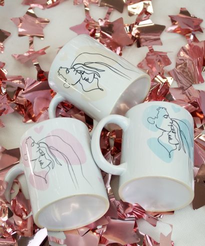 Vjenčani poklon Set Šalica Vjeruj u ljubav, razne boje