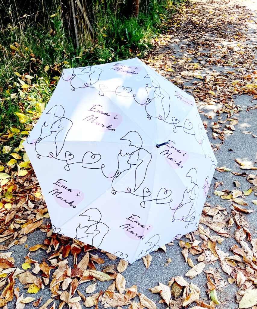 personalizirani kišobran
