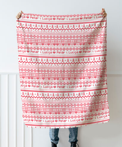 Poklon za vjenčanje Personalizirana deka, Baby It's Warm