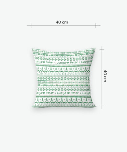 Poklon za voljenu osobu personalizirani ukrasni jastučić, Baby It's Warm, Naruči na Princeza.hr internet trgovini!