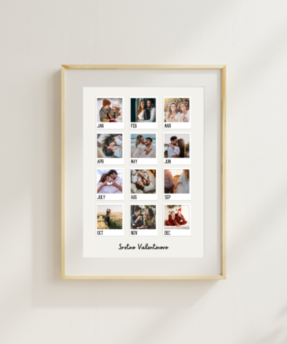 kalendar plakat Instagram