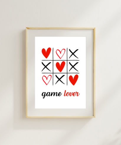 Plakat game lover