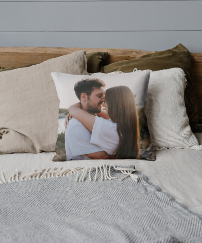 Personalizirani jastuk Vaša ljubavna priča u interijeru