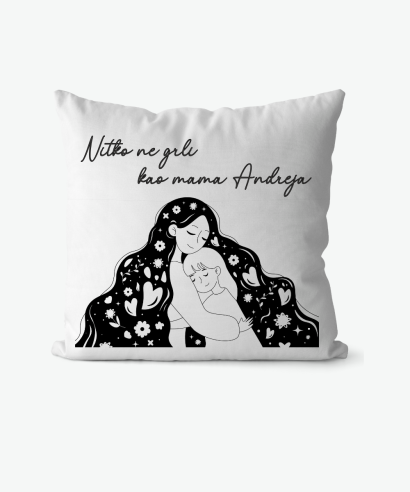 Personalizirani jastuk Nitko ne grli kao mama
