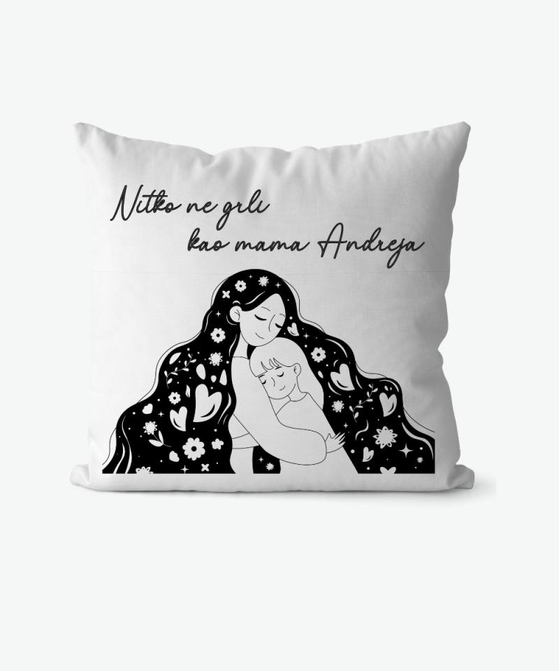 Personalizirani jastuk Nitko ne grli kao mama