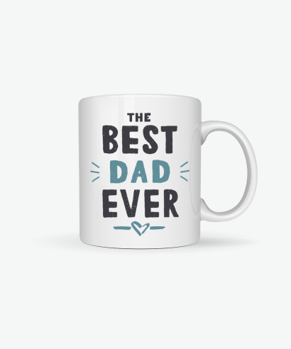 Personalizirana šalica "The best dad ever"