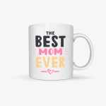 Personalizirana šalica "The best mom ever"