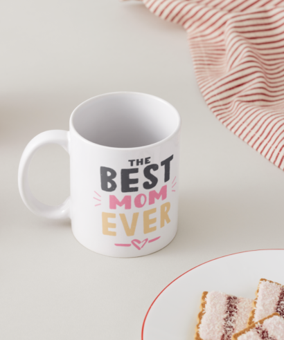 Personalizirana šalica "The best mom ever" za Majčin dan
