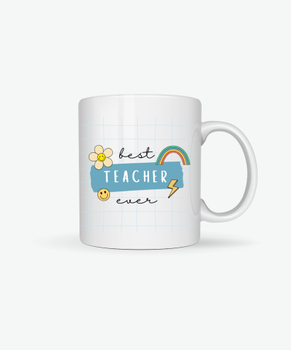Šalica "Best teacher ever"