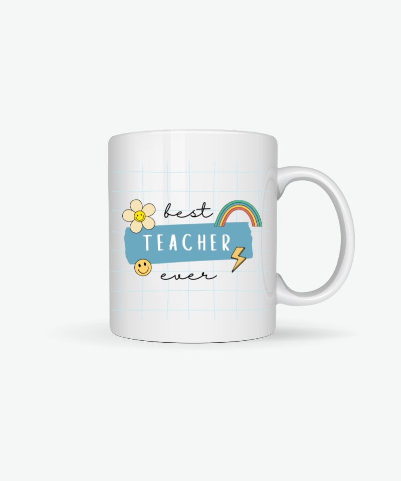 Šalica "Best teacher ever"