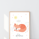 Personalizirani plakat "Lisica misica"