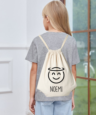 Personalizirani ruksak za djecu "Anđeo smajlić"