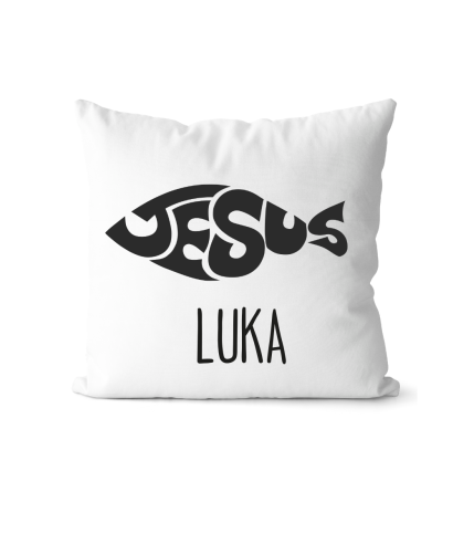 Personalizirani jastuk "Jesus" - Savršen poklon za Svetu pričest ili Svetu potvrdu