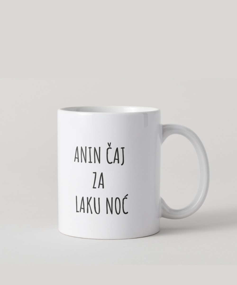 Personalizirana šalica "Ježić spavalica" personalizirani natpis Personalizirana šalica "Ježić spavalica" personalizirani natpis