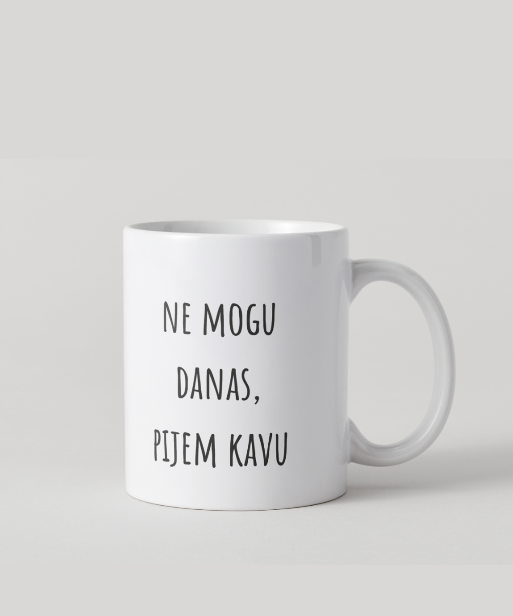 Šalica "Mrzovoljna mačka" personalizirani natpis Šalica "Mrzovoljna mačka" personalizirani natpis