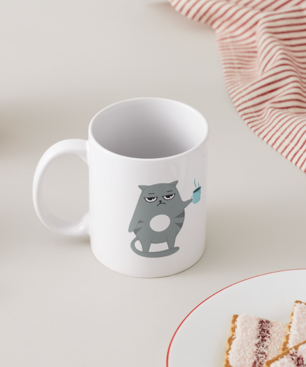 Šalica "Mrzovoljna mačka" Princeza.hr Šalica "Mrzovoljna mačka" Princeza.hr