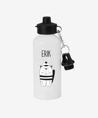 Personalizirana bočica za vodu s motivom Mačke