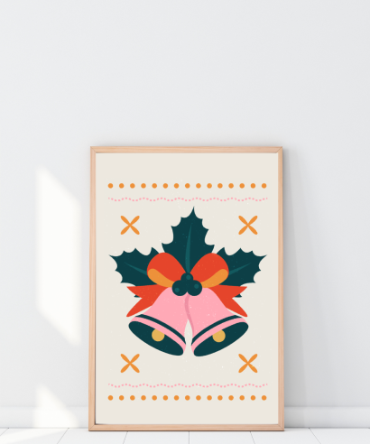 Božićni plakat Zvono - Princeza.hr