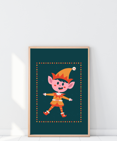 Božićni plakat Vilenjak - Princeza.hr