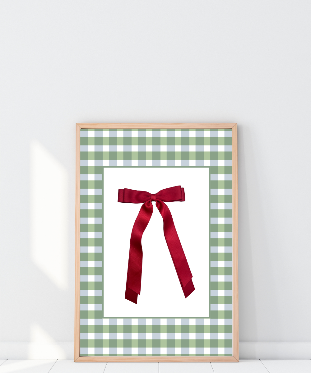 Božićni plakat Crvena mašna - Princeza.hr Božićni plakat Crvena mašna - Princeza.hr